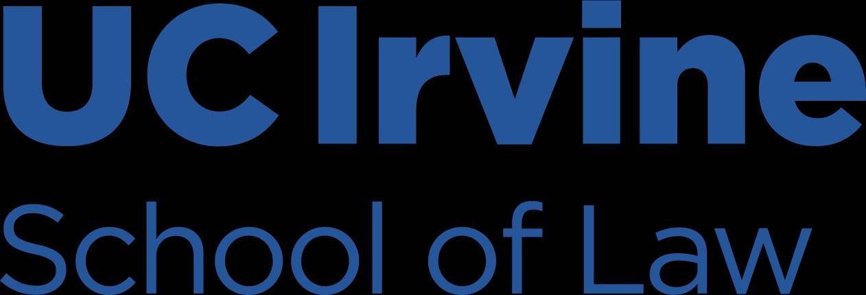Logotipo de la Facultad de Derecho de UC Irvine.