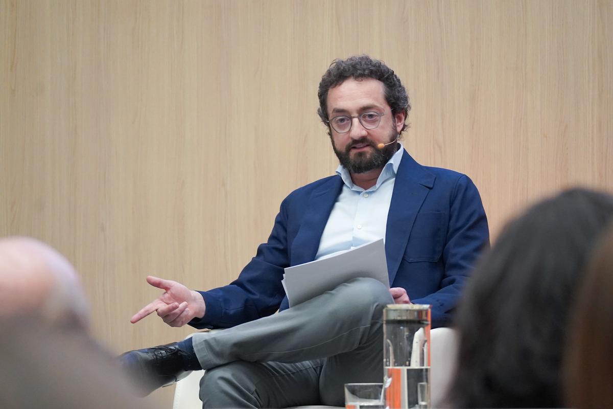 Joaquín Manso en su ponencia en CUNEF Universidad