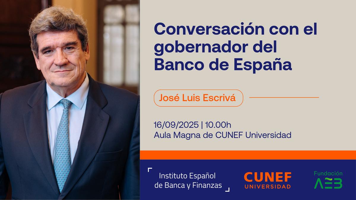 Fotografía del gobernador del Banco de España, José Luis Escrivá.