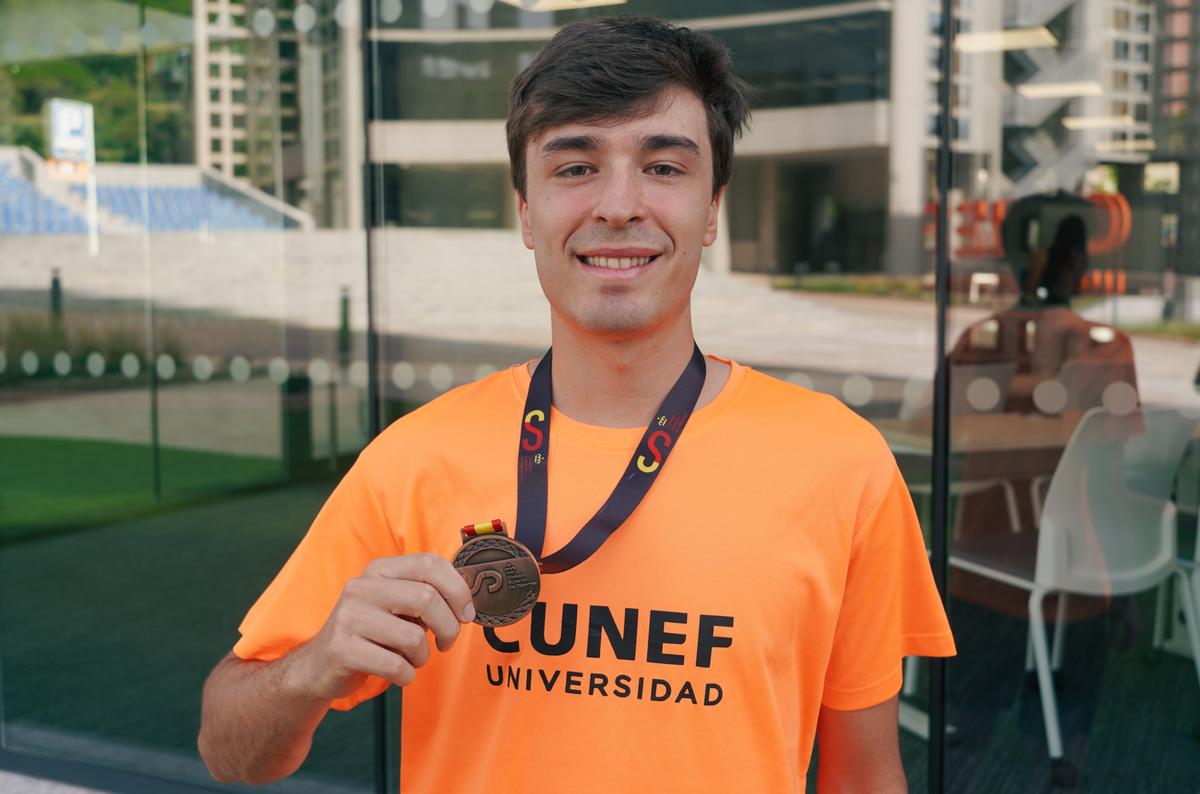Iago Domínguez, estudiante de CUNEF Universidad