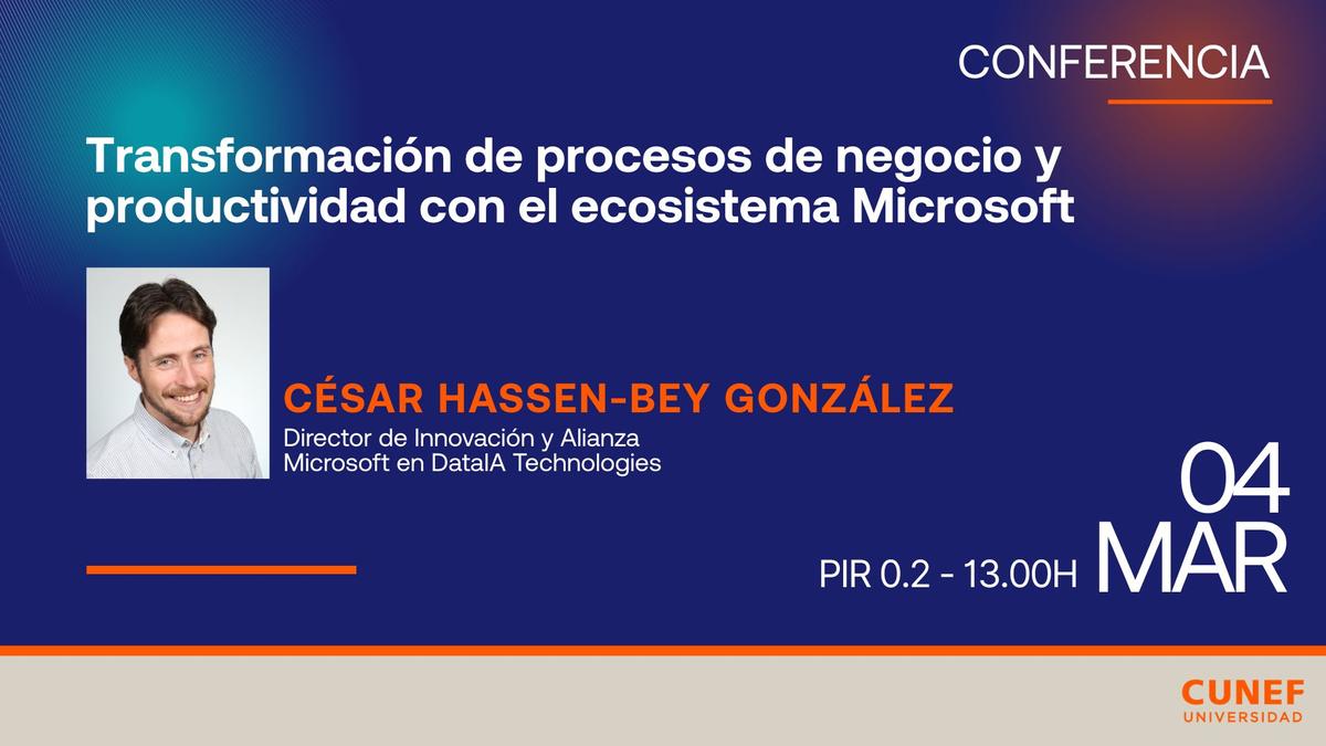 ransformación de procesos de negocio y productividad con el ecosistema Microsoft