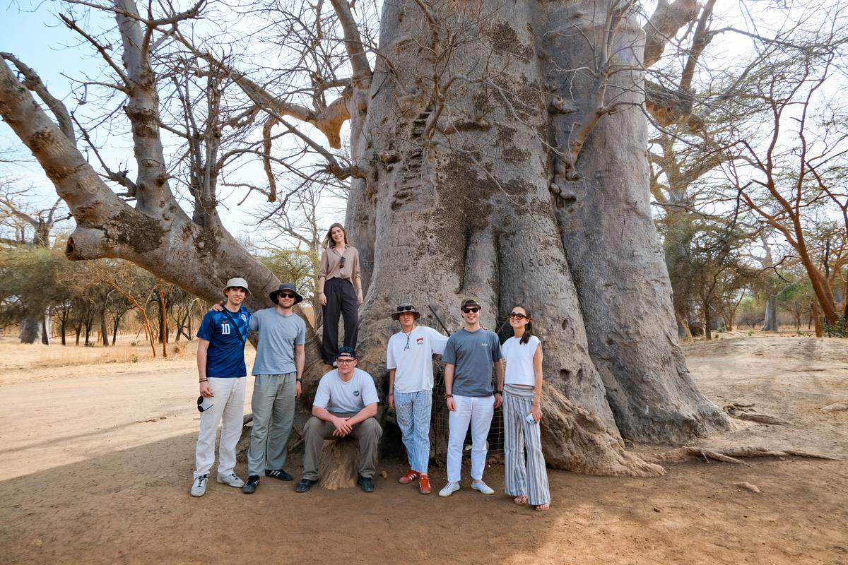 Safari por la reserva natural de Bandia de los voluntarios de CUNEF Universidad