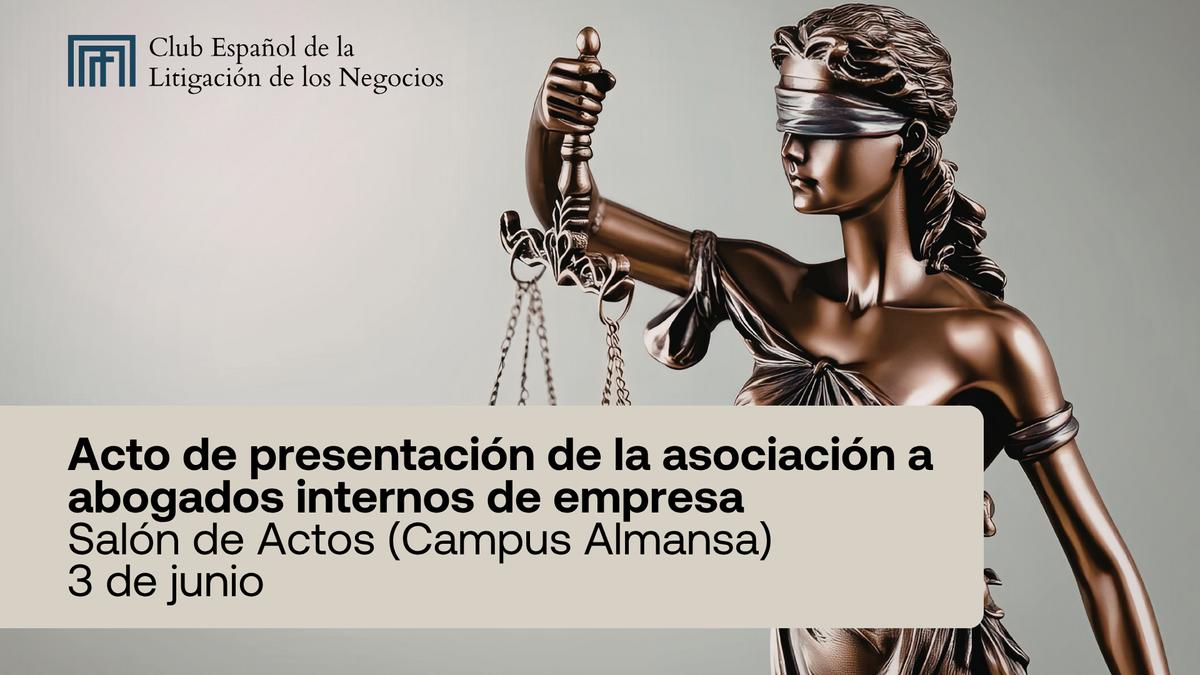 Acto de presentación de la asociación a abogados internos de empresa