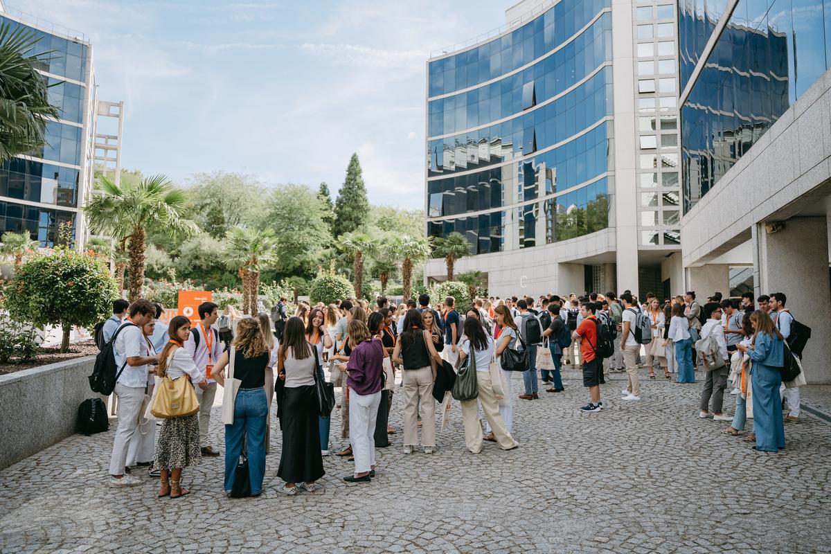 Estudiantes de postgrado en el Campus Almansa de CUNEF Universidad