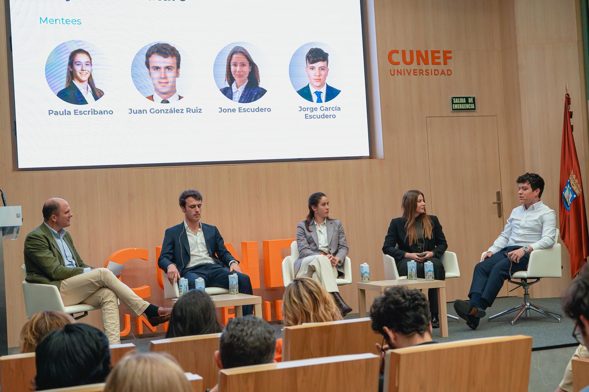 Acto de clausura Programa de Mentoring WIB