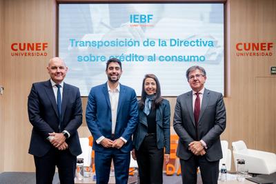 El IEBF analiza con expertos las claves del Anteproyecto de Ley de Contratos de Crédito al Consumo