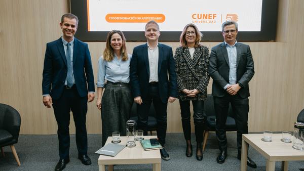 CUNEF Universidad holds a roundtable discussion on Technology and Business Transformation
