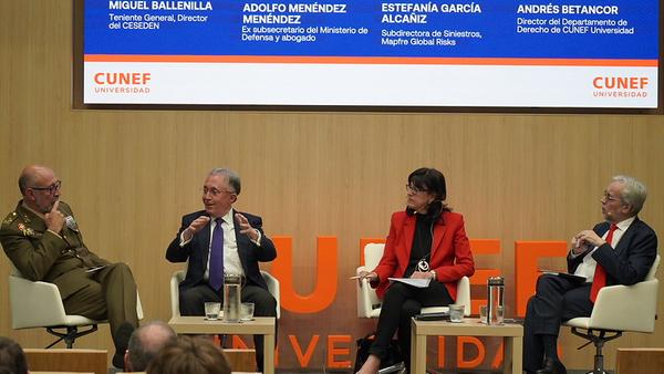 CUNEF Universidad hosts an expert panel on the impact of war and geopolitical turmoil on contracts and legal certainty