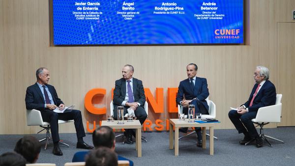 CUNEF Universidad hosts a session on the main players and issues, and the success or failure of takeover bids