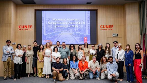 Finaliza el primer nivel del Programa de Formación y Acompañamiento Empresarial a la Artesanía de la Moda de CUNEF Universidad