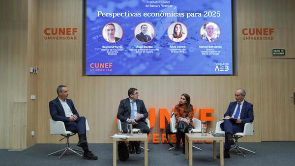 El IEBF analiza las perspectivas económicas para el año 2025 en una nueva sesión del ‘Banking Lab’