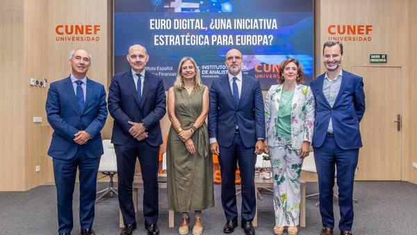CUNEF Universidad and the IEBF host an event to present a report on the opportunities and challenges brought by the digital euro