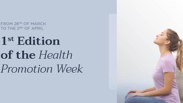 1st Edition of the Health Promotion Week