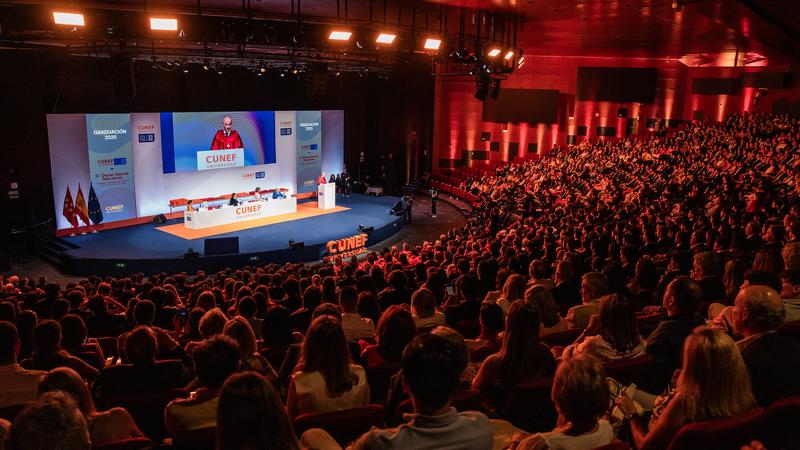 CUNEF Universidad celebra el Solemne Acto Académico de Graduación 2025