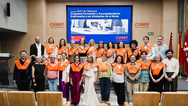 FAME y CUNEF Universidad clausuran la primera edición del programa de formación y acompañamiento empresarial para artesanos