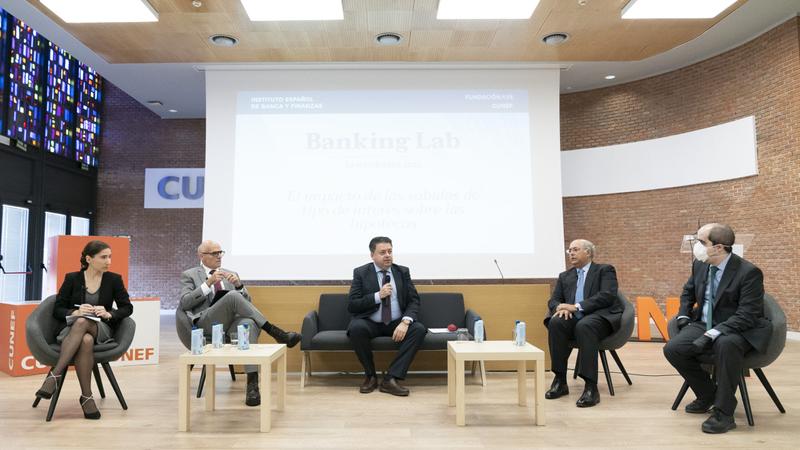 CUNEF acoge una sesión del Banking Lab centrada en el impacto de las subidas de tipos sobre las hipotecas