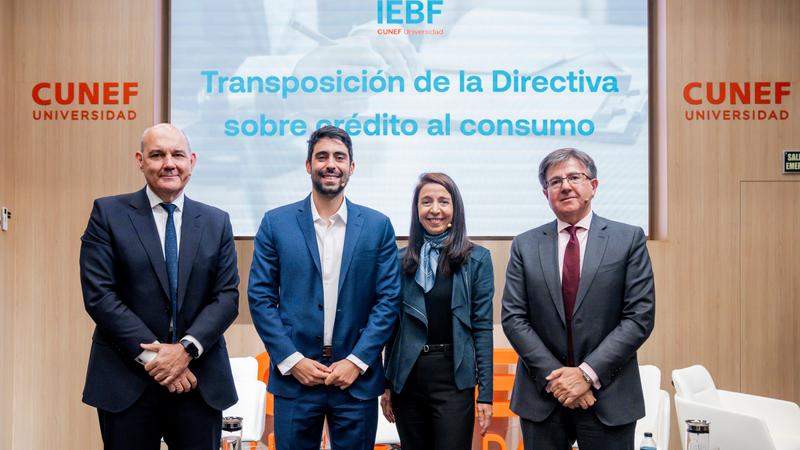 El IEBF analiza con expertos las claves del Anteproyecto de Ley de Contratos de Crédito al Consumo