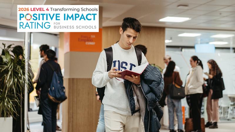 CUNEF Universidad alcanza el Nivel 4 en la edición 2026 del Positive Impact Rating