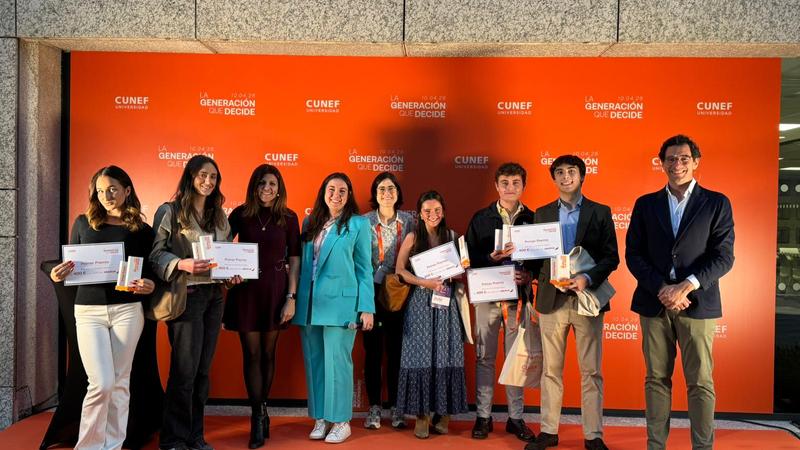 CUNEF Universidad reúne a un centenar de preuniversitarios en “La Generación que Decide”