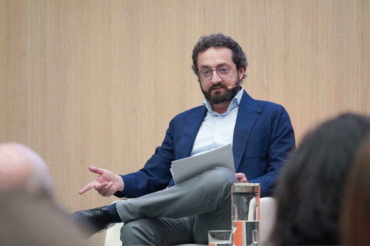 Joaquín Manso en su ponencia en CUNEF Universidad