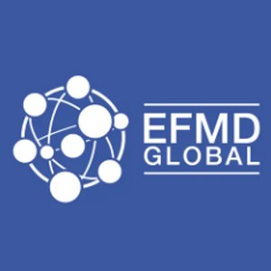 Logo de EFMD Global que representa una red de conexiones.